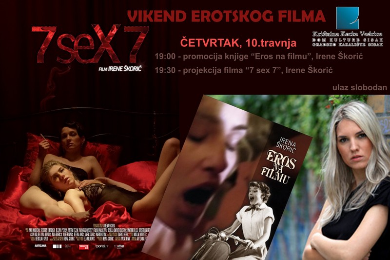 You are currently viewing Promocijom knjige Eros na filmu započinje Vikend erotskog filma