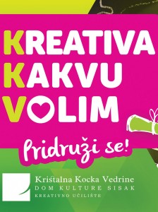 Read more about the article Kreativno učilište počinje s radom od 15. siječnja 2018. godine