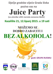 Pročitajte više o članku Juice party za učenike viših razreda osnovne škole