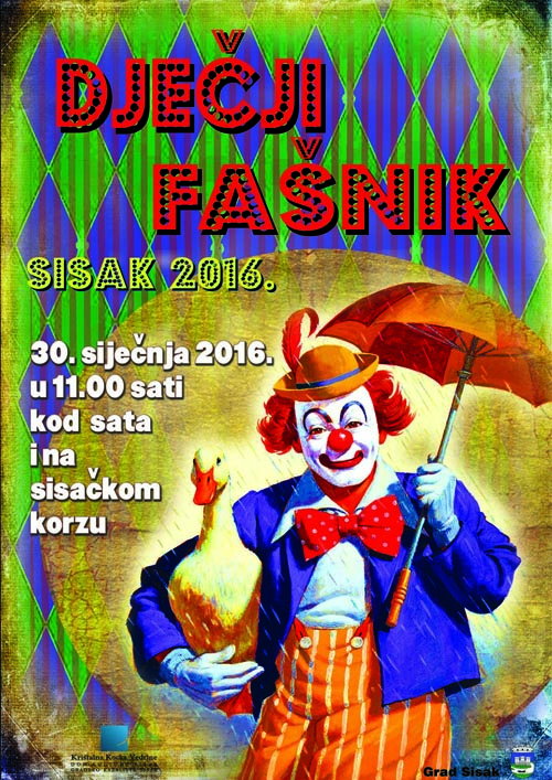 You are currently viewing Dječji fašnik Sisak 2016.