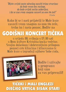 Pročitajte više o članku Godišnji koncert Tičeka