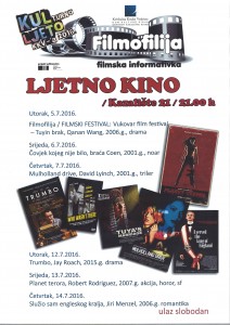Read more about the article Ljetno kino na otvorenom u Kazalištu 21