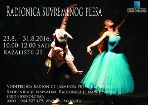 Read more about the article Počela ljetna radionica suvremenog plesa