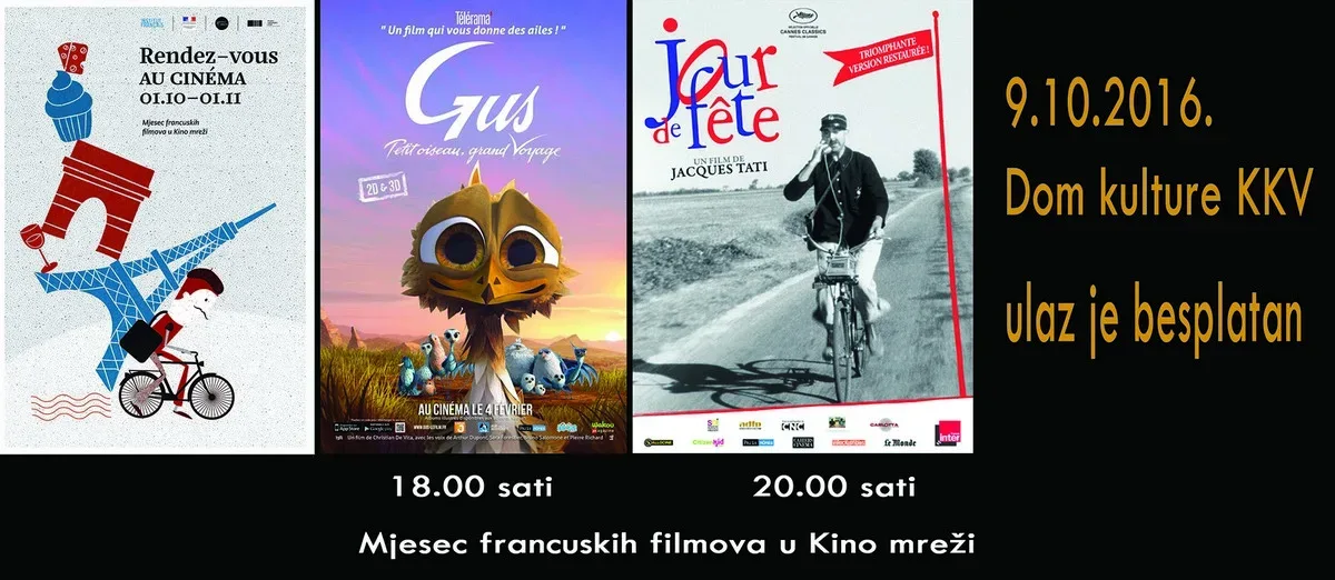 Trenutno pregledavate “Rendez-vous au cinema” – mjesec francuskih filmova u Kino mreži