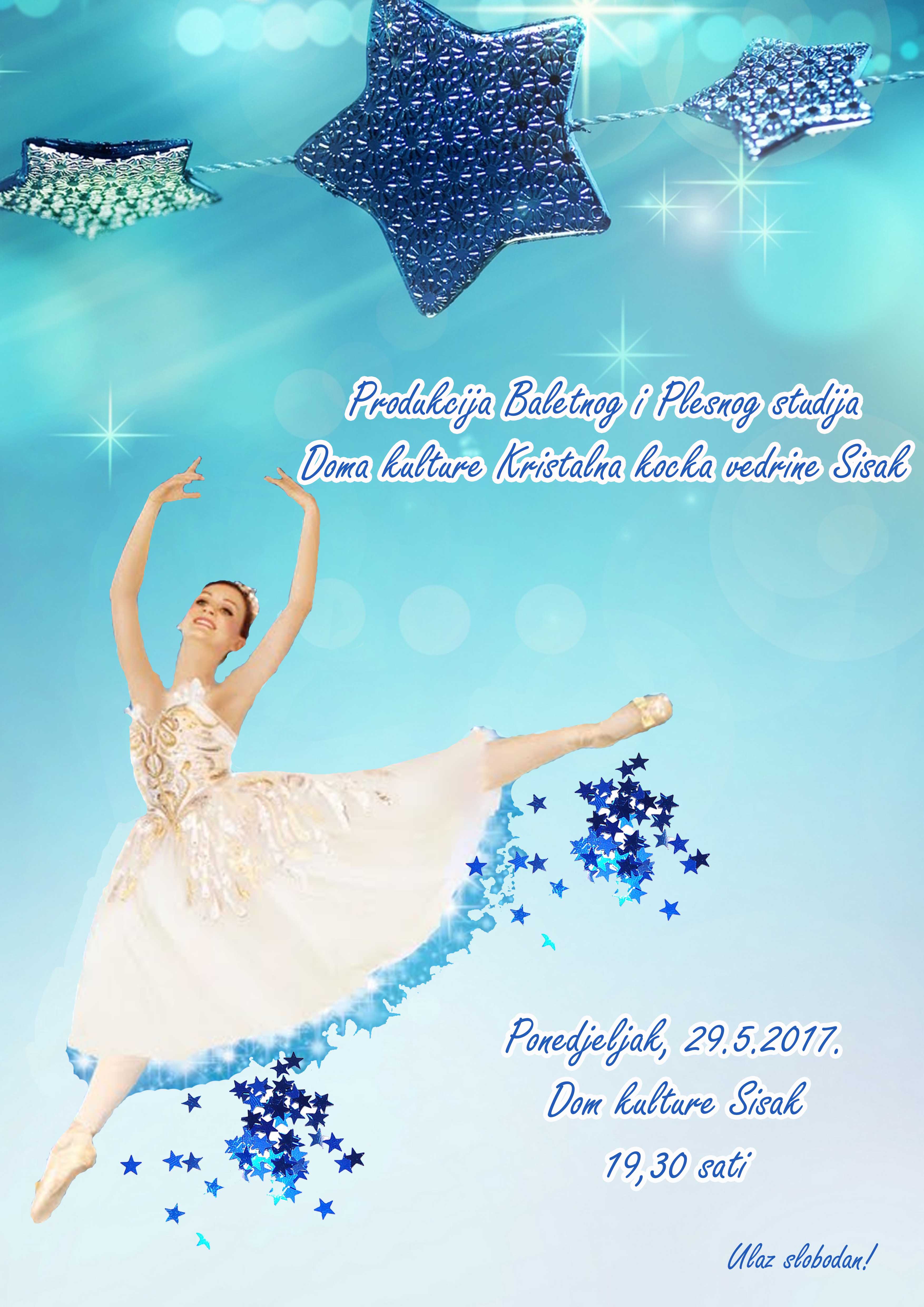 You are currently viewing Produkcija Baletnog i Plesnog studija Doma kulture Sisak