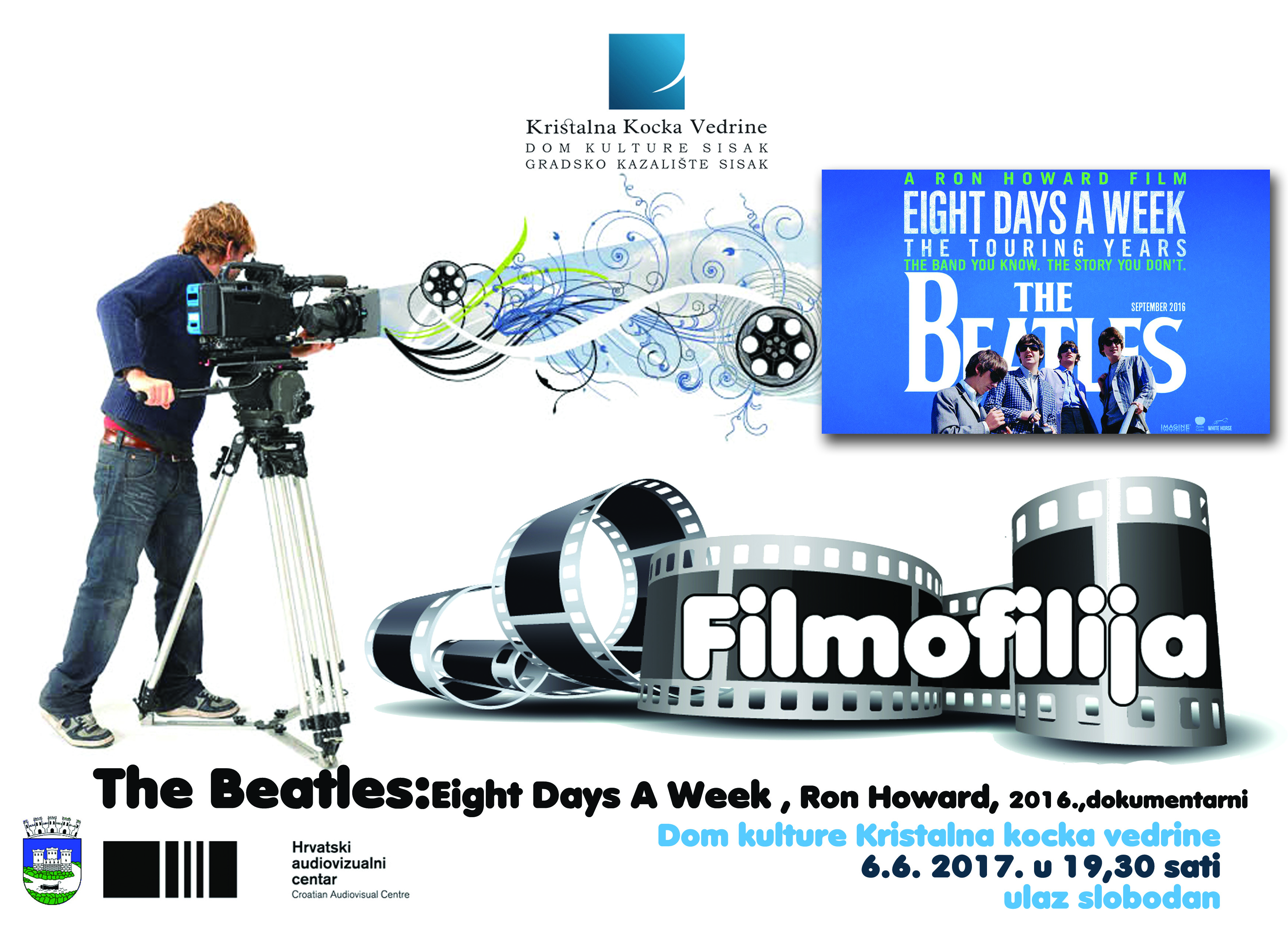 You are currently viewing Filmofilija “The Beatles: Eight Days a Week – The Touring Years”