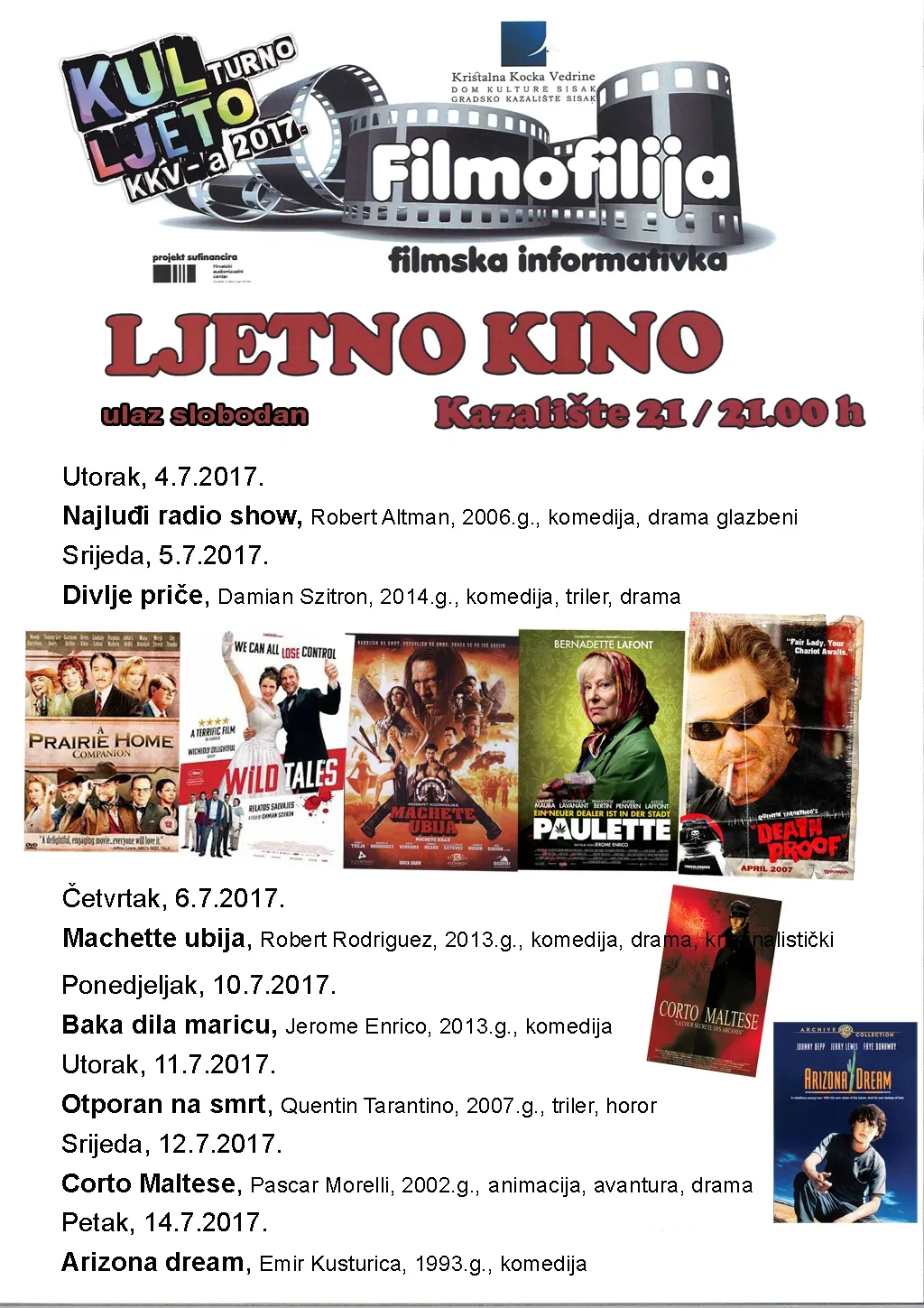 Trenutno pregledavate Ljetno kino – kino na otvorenom