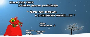 Pročitajte više o članku Božićna produkcija Plesnog kluba Tina “Što se krije u djedovoj vreći”