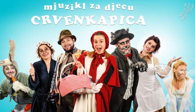 You are currently viewing Mjuzikl za djecu “Crvenkapica” u Domu kulture Sisak