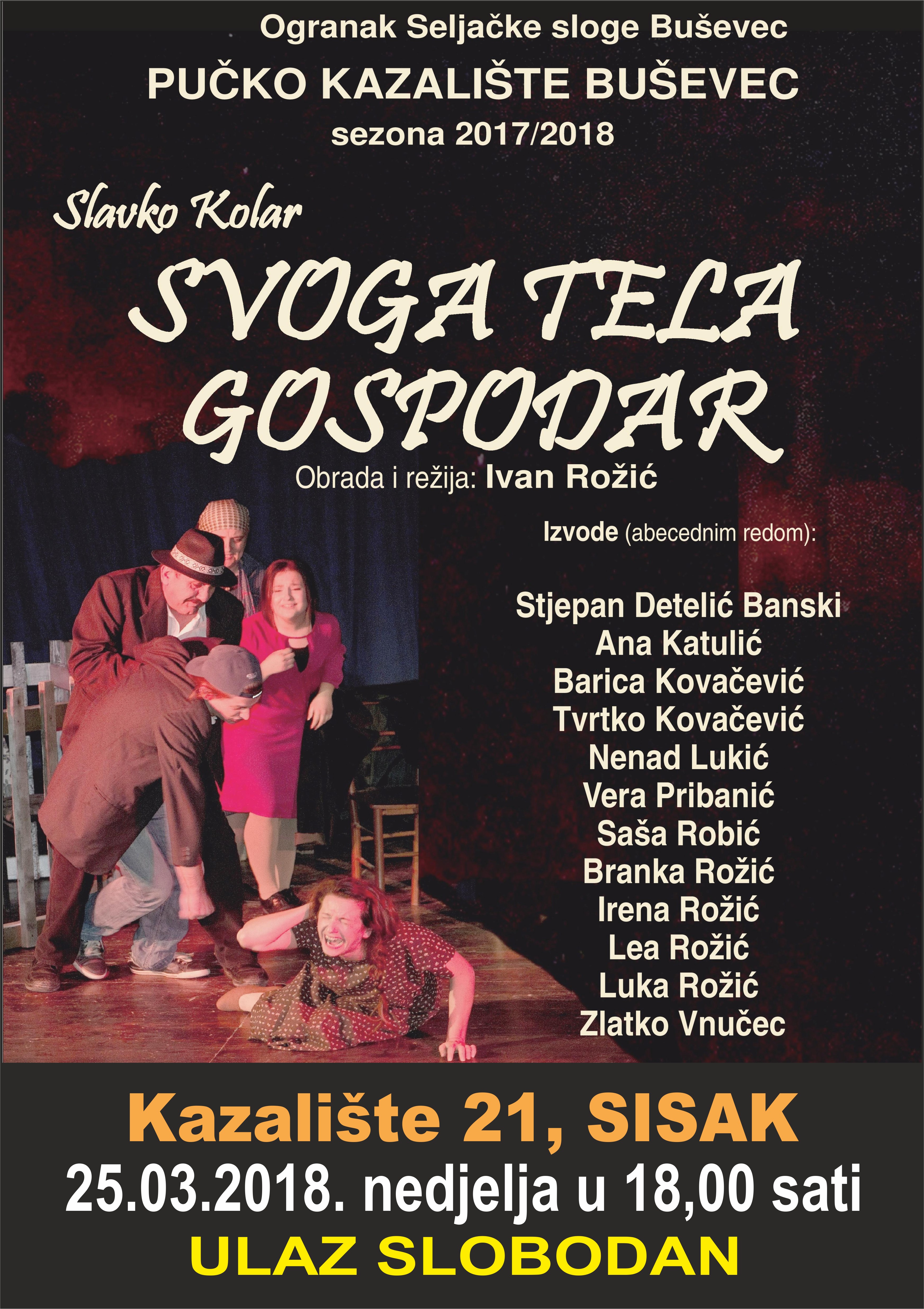 You are currently viewing Predstava “Svoga tela gospodar” u Kazalištu 21