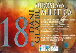 Pročitajte više o članku 18. dani glazbe Miroslava Miletića