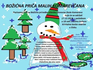 Pročitajte više o članku Humanitarna priredba “Božićna priča malih Komarevčana”