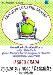 Read more about the article “Kraljevna na zrnu graška” u subotu u Daskalištu