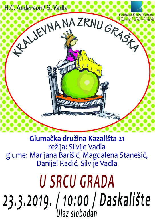 You are currently viewing “Kraljevna na zrnu graška” u subotu u Daskalištu