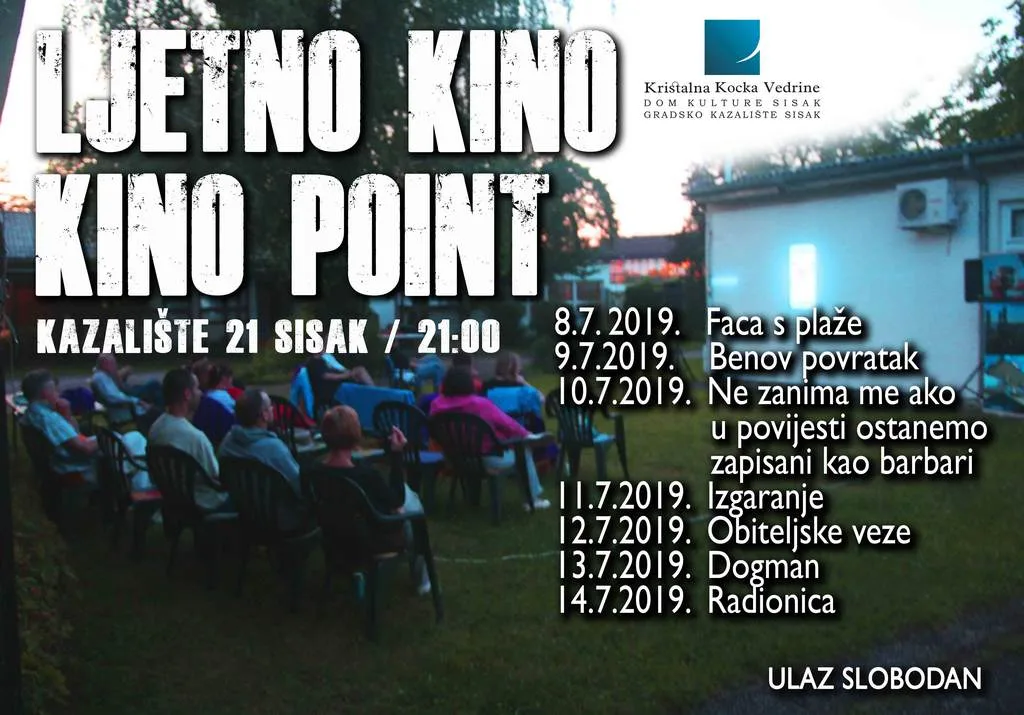 Trenutno pregledavate Ljetno kino – kino point u Kazalištu 21