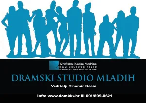 Pročitajte više o članku Upiši se u Dramski studio mladih