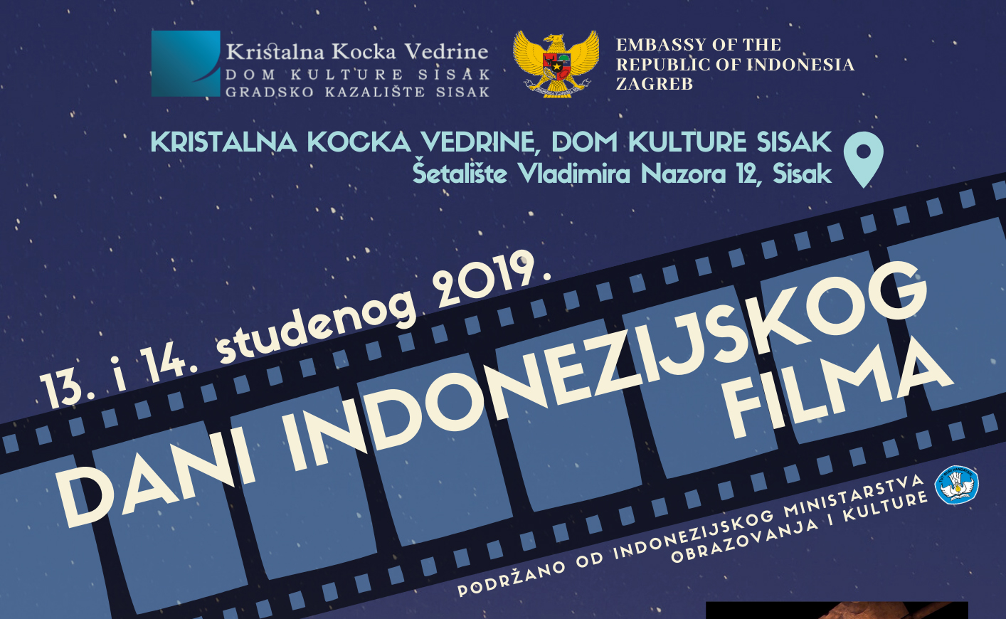 You are currently viewing Dani indonezijskog filma u Domu kulture KKV Sisak