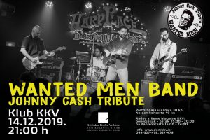 Read more about the article Country rock poslastica u Klubu KKV: Wanted man – Johnny Cash tribute bend