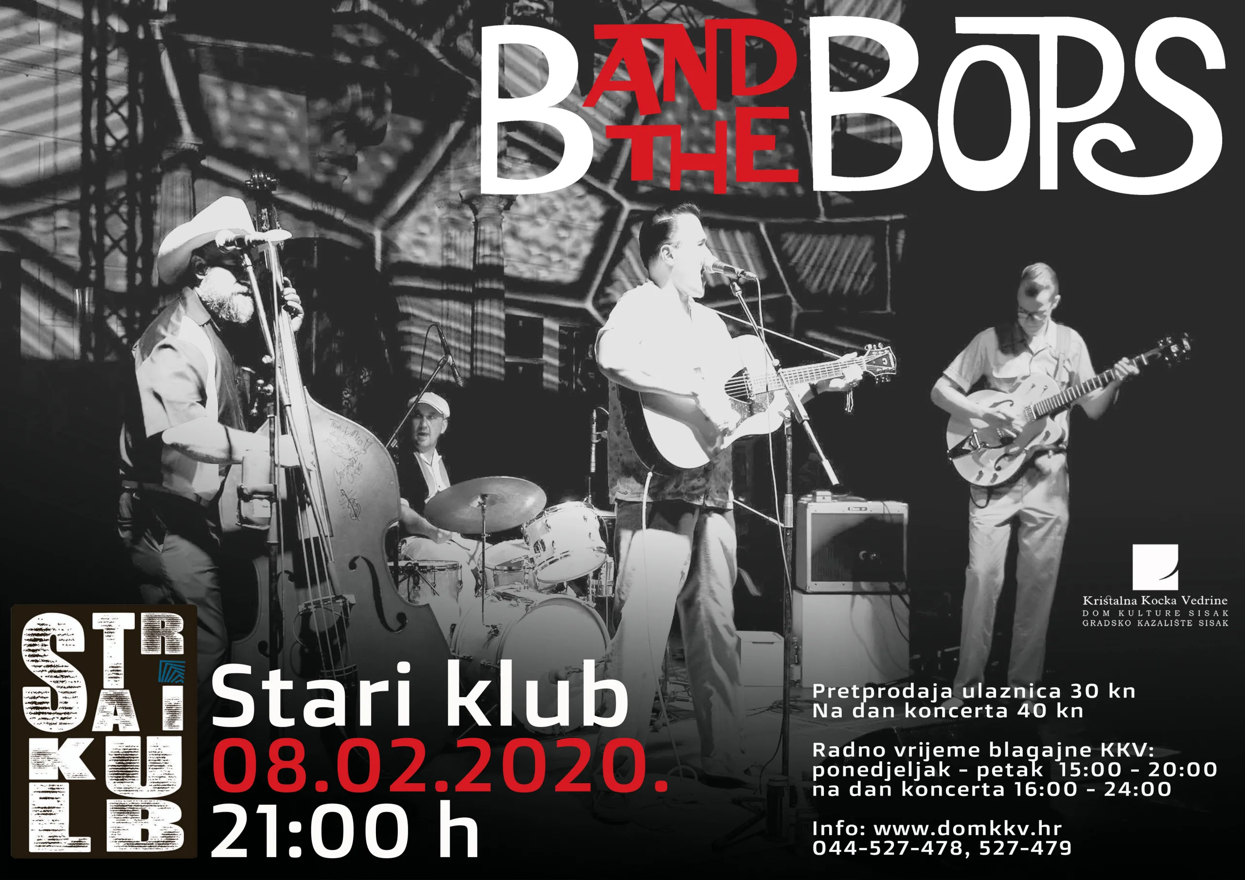 Trenutno pregledavate Rockabilly bend “B and The Bops” u Starom klubu