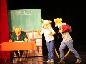 Pročitajte više o članku Geronimo Stilton Zakon teatra gostovao u Kristalnoj kocki vedrine