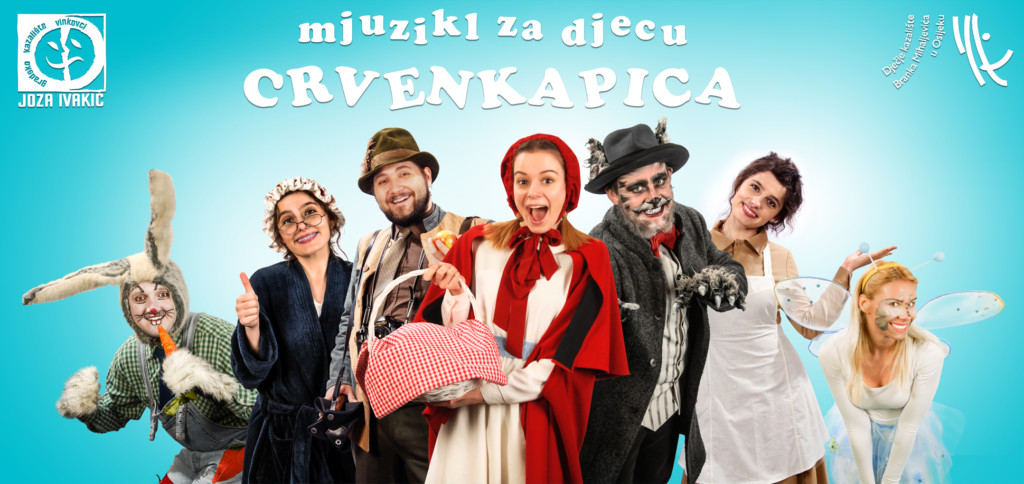 You are currently viewing Dječji mjuzikl Crvenkapica u nedjelju na Kulturnom ljetu KKV-a