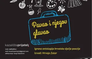 Pročitajte više o članku Kazalište Prijatelj na Maslačku s predstavom “Pavao i njegov glavao”