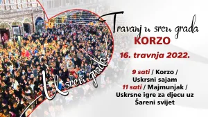 Pročitajte više o članku Program manifestacije “U srcu grada” za subotu, 16.4.2022.