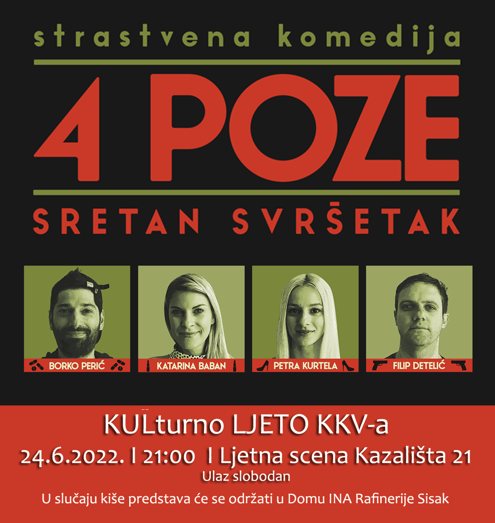 You are currently viewing “4 poze – sretan svršetak” u petak na KULturnom ljetu KKV-a