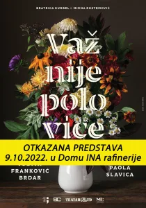 Pročitajte više o članku Otkazuje se predstava “Važnije polovice”