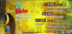 Read more about the article Dani glazbe Miroslava Miletića 2022.