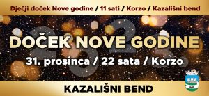 Read more about the article Doček nove 2023. godine uz Kazališni bend KKV-a
