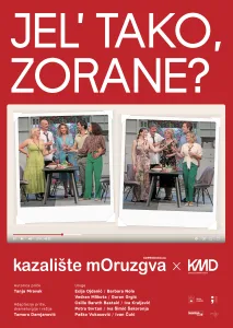 Pročitajte više o članku Komedija “Jel tako Zorane?” u travnju gostuje u Sisku