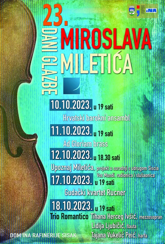 Dani glazbe miroslava miletica