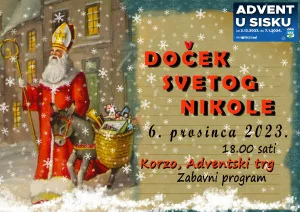 Pročitajte više o članku Doček Svetog Nikole na Adventskom trgu