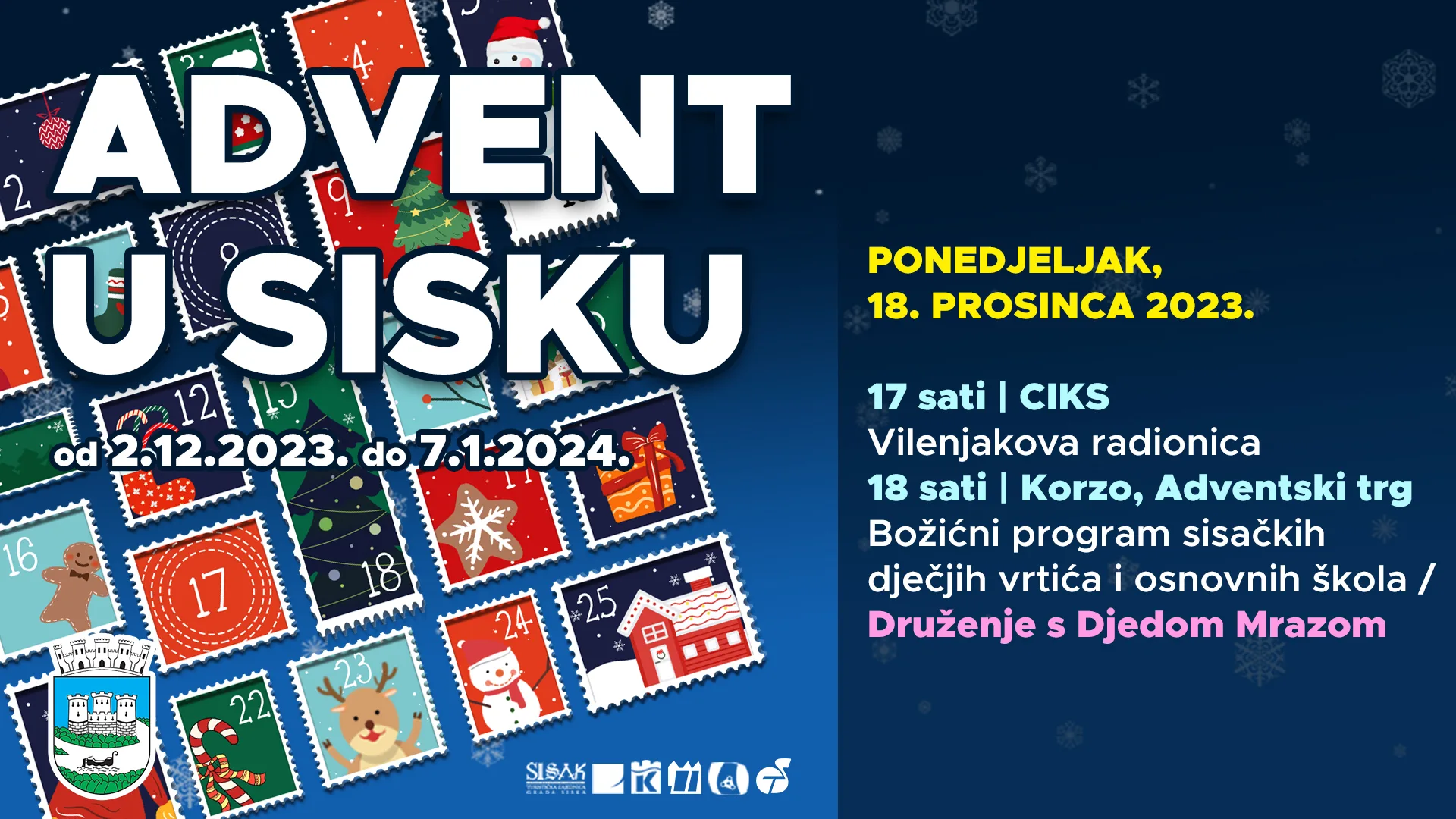 Trenutno pregledavate Božićna čarolija Adventa na programima dječjih vrtića, osnovnih škola i plesnih udruga, 18.12.2023.