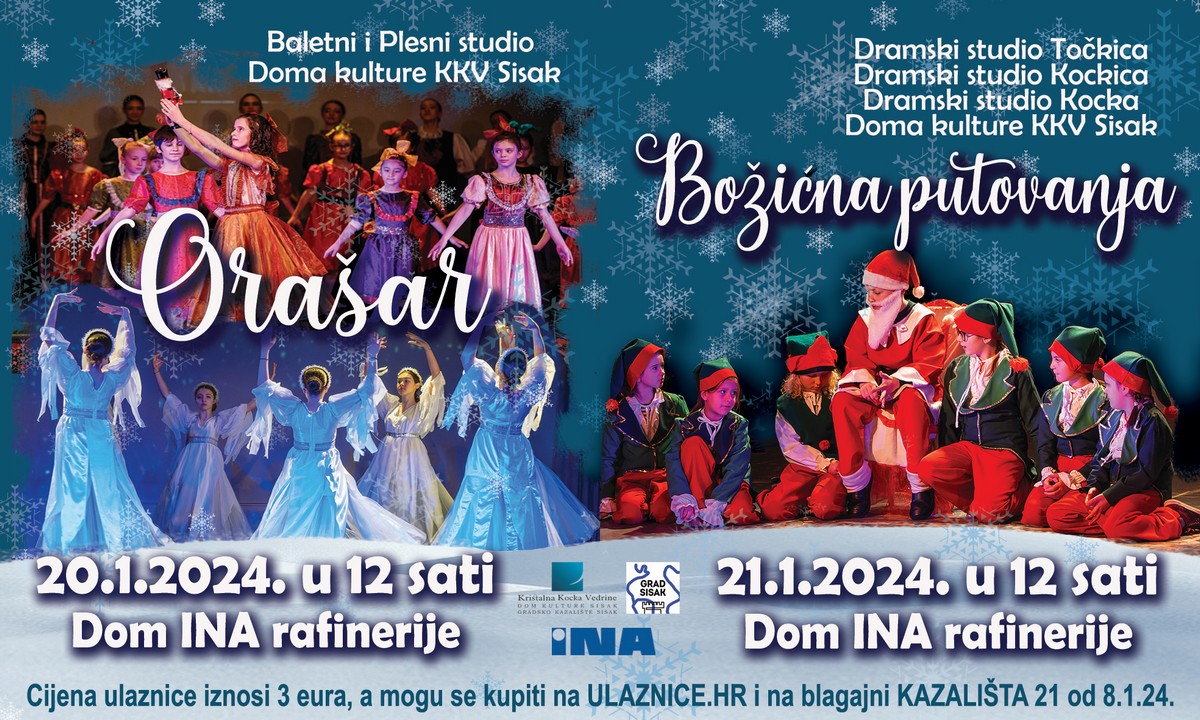 You are currently viewing Repriza predstave “Božićna putovanja” u Domu INE
