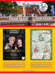 Read more about the article Dječji program povodom Dana grada Siska