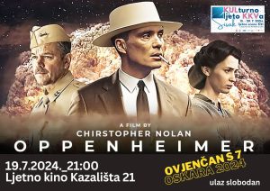 Read more about the article Oskarovac “Oppenheimer” na ljetnom kinu u Kazalištu 21