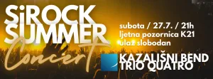 Pročitajte više o članku SiROCK summer koncert na KULturnom ljetu KKV-a