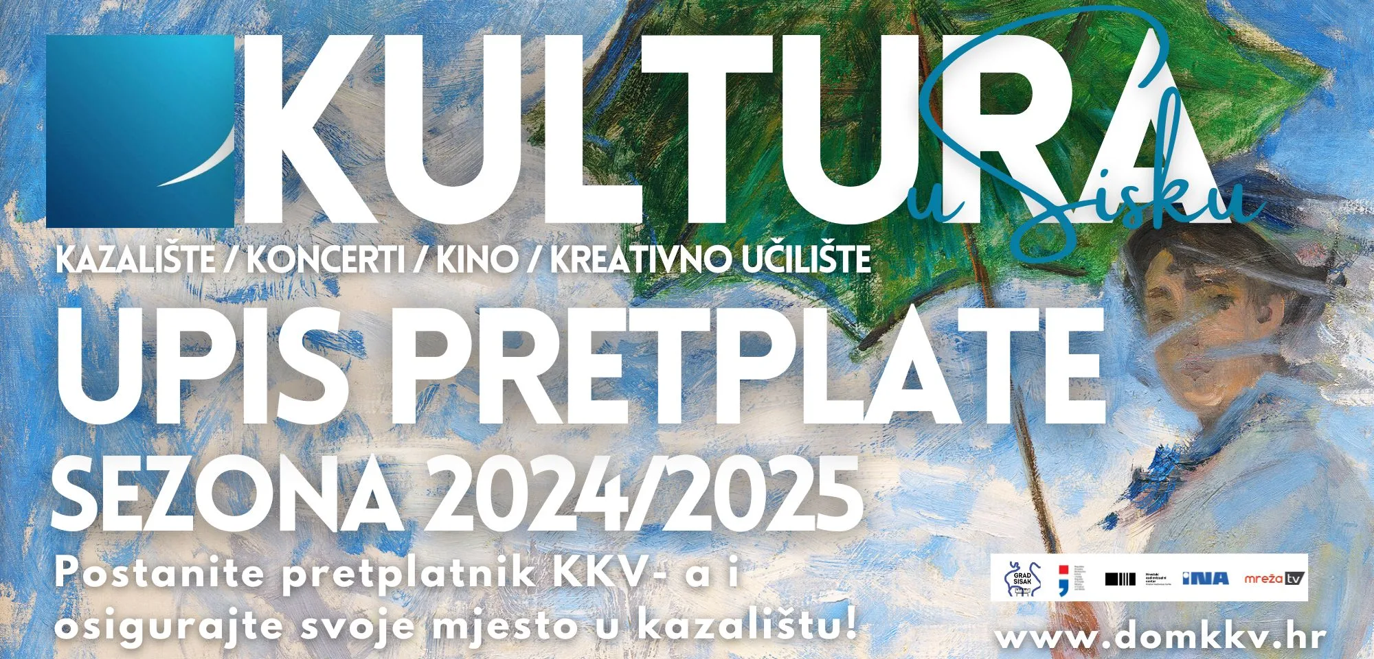 Trenutno pregledavate Upis u pretplate Doma kulture KKV Sisak