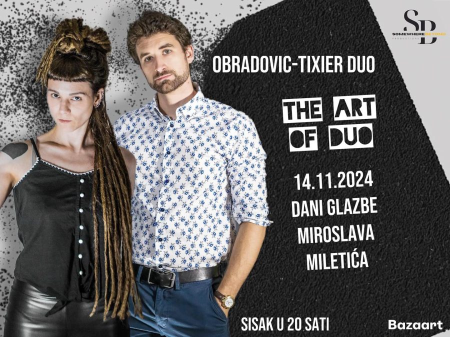 Pročitajte više o članku Duo Obradović i Tixier na završnici 24. Dana glazbe Miroslava Miletića