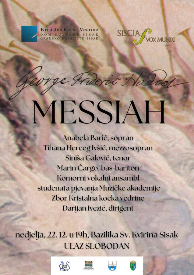 Pročitajte više o članku Božićni koncert Messiah u Bazilici Sv.Kvirina