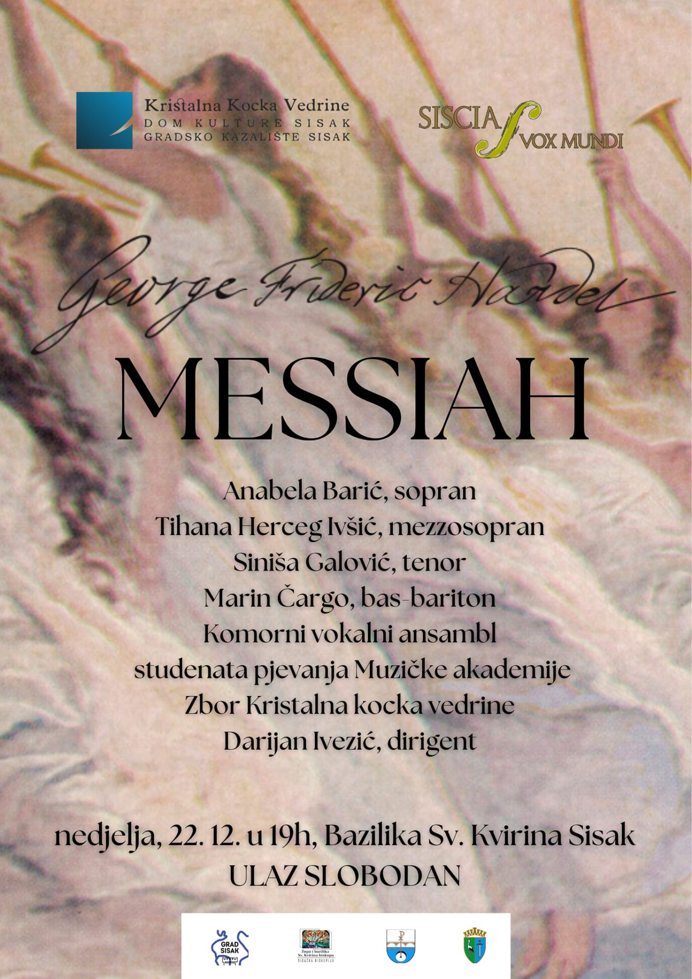 Trenutno pregledavate Božićni koncert Messiah u Bazilici Sv.Kvirina