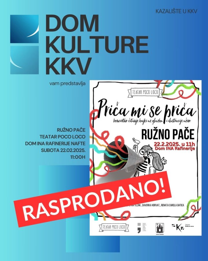 Pročitajte više o članku Predstava za djecu “Ružno pače” Teatra Poco loco je rasprodana