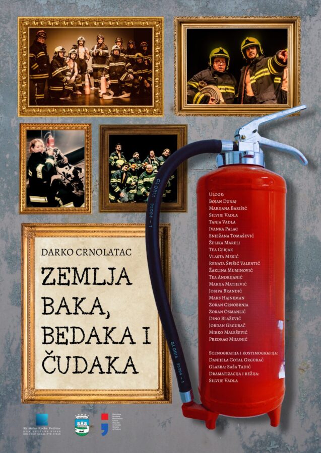 Pročitajte više o članku Nova predstava GD Kazališta 21 “Zemlja baka, bedaka i čudaka”
