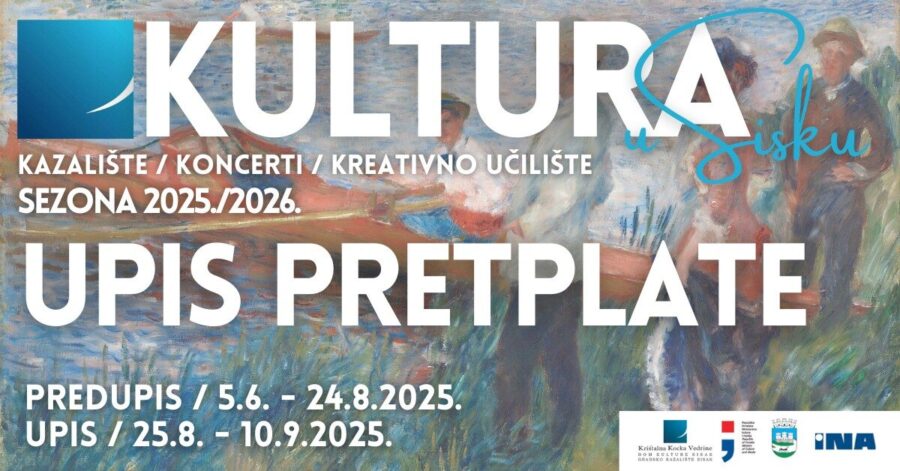 Pročitajte više o članku Upis u pretplate Doma kulture KKV Sisak