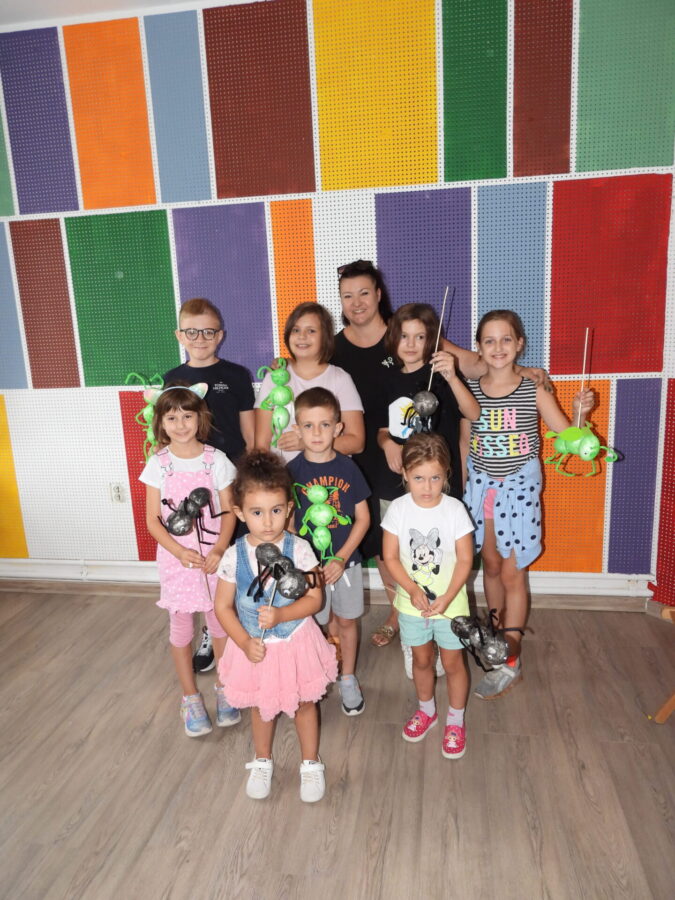 Pročitajte više o članku Održana kreativna lutkarska radionica Cvrčak i mrav na KULturnom ljetu KKVa