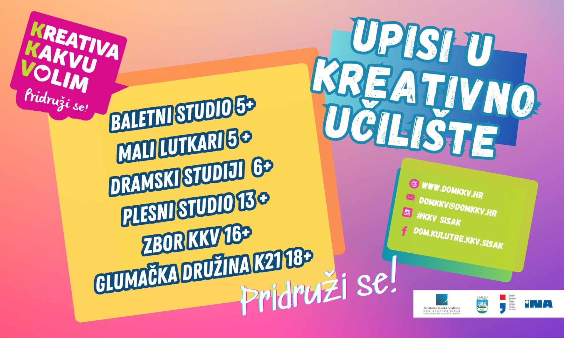 Upisi kreativno
