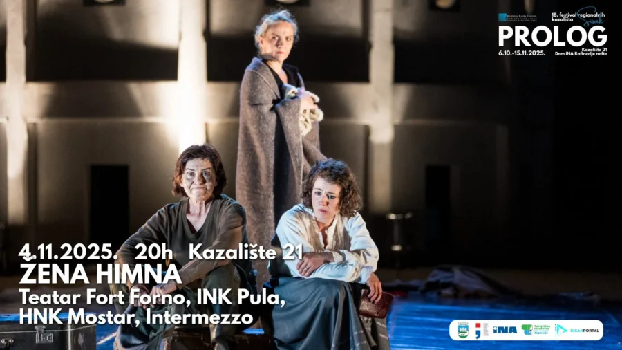 Pročitajte više o članku 18.Prolog: Žena himna, Teatar Fort Forno, INK Pula, HNK Mostar i Intermezzo Sarajevo