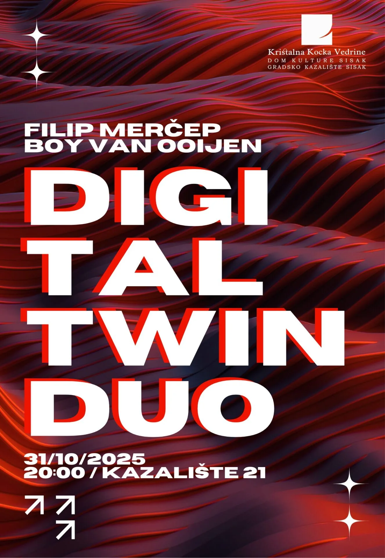 Trenutno pregledavate DIGITAL TWIN DUO Filip Merčep i Boy Van Ooijen nastupaju u Kazalištu 21